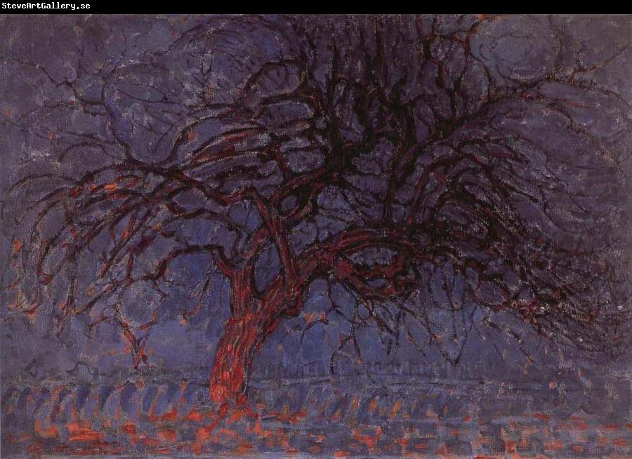 Piet Mondrian Red tree